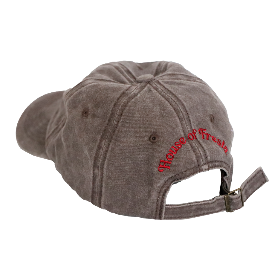 House of Fresia Brown Cap
