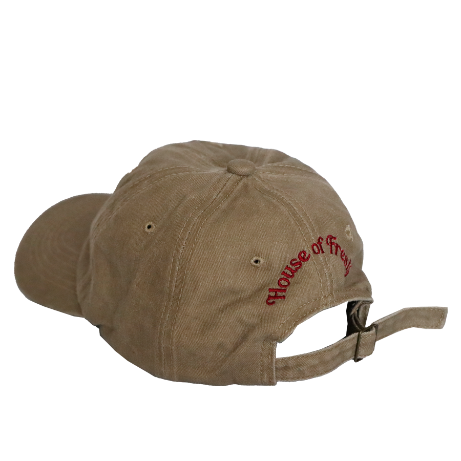 House of Fresia Beige Cap