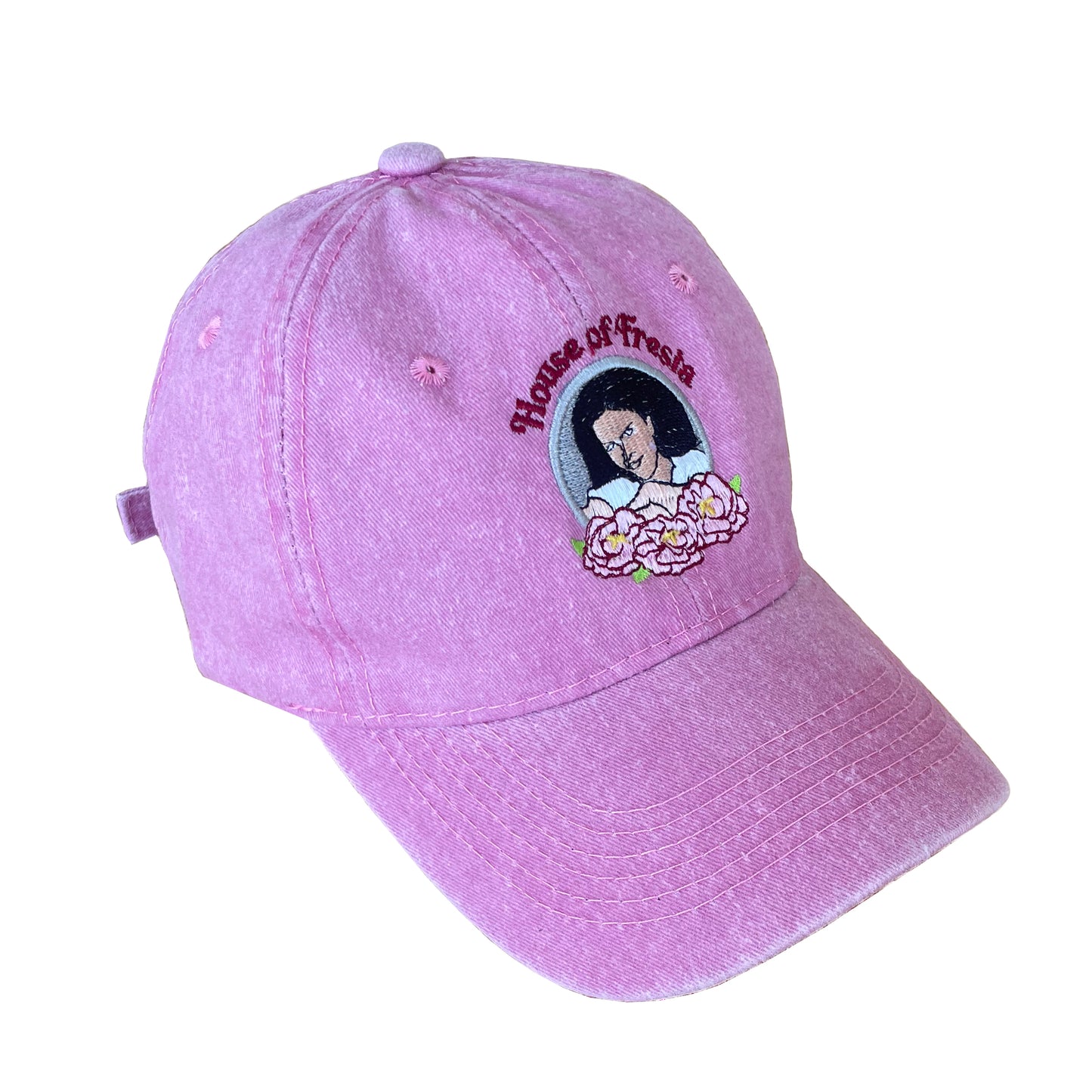 House of Fresia light pink cap