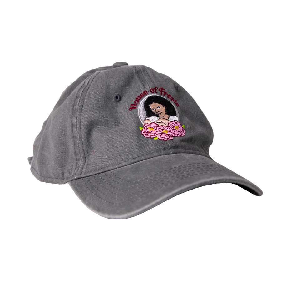 House of Fresia Light Grey Cap