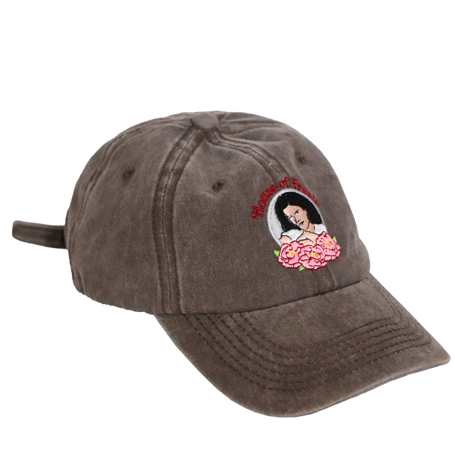 House of Fresia Brown Cap