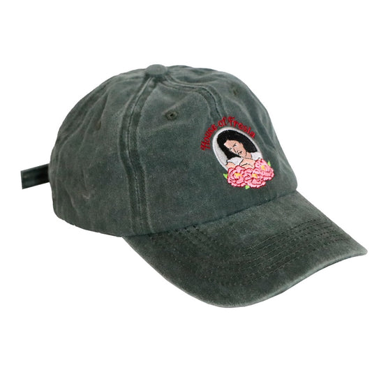 House of Fresia Dark Green Cap
